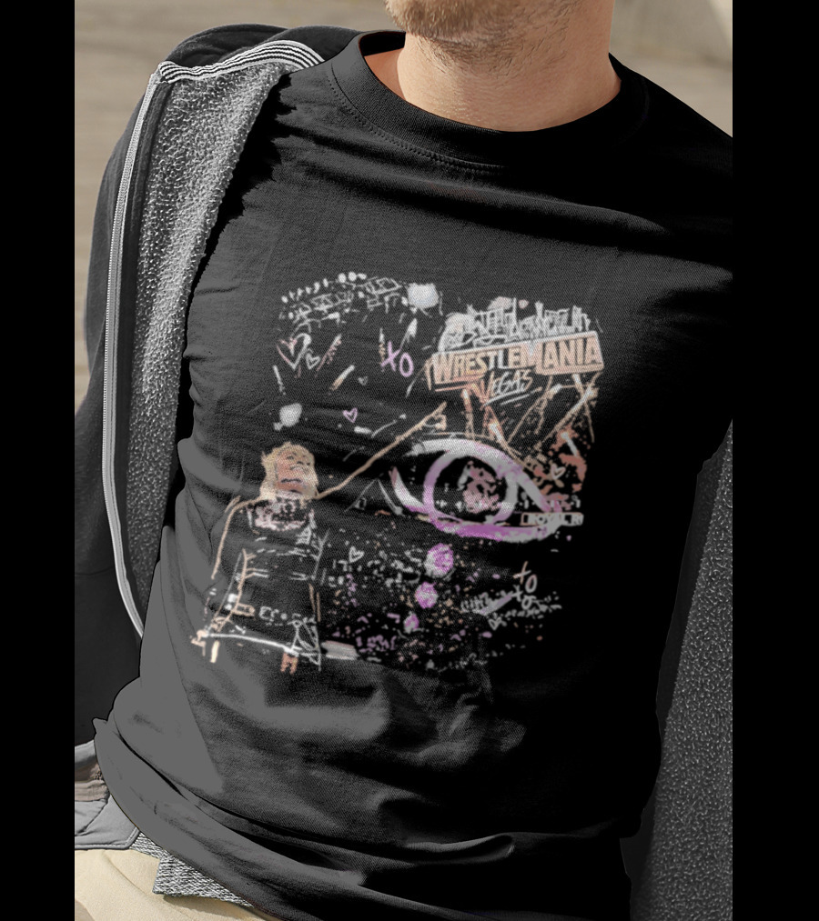 WrestleMania Las Vegas WWE Superstar Liv Morgan Victory Celebration T-Shirt
