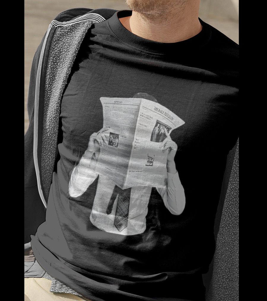 RM Namjoon BTS Arirang Tour Newspaper T-Shirt