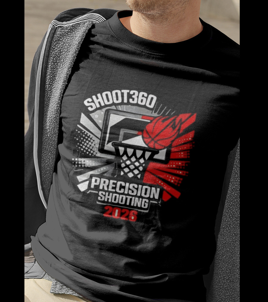 Shoot360 Precision Shooting Basketball 2026 T-Shirt