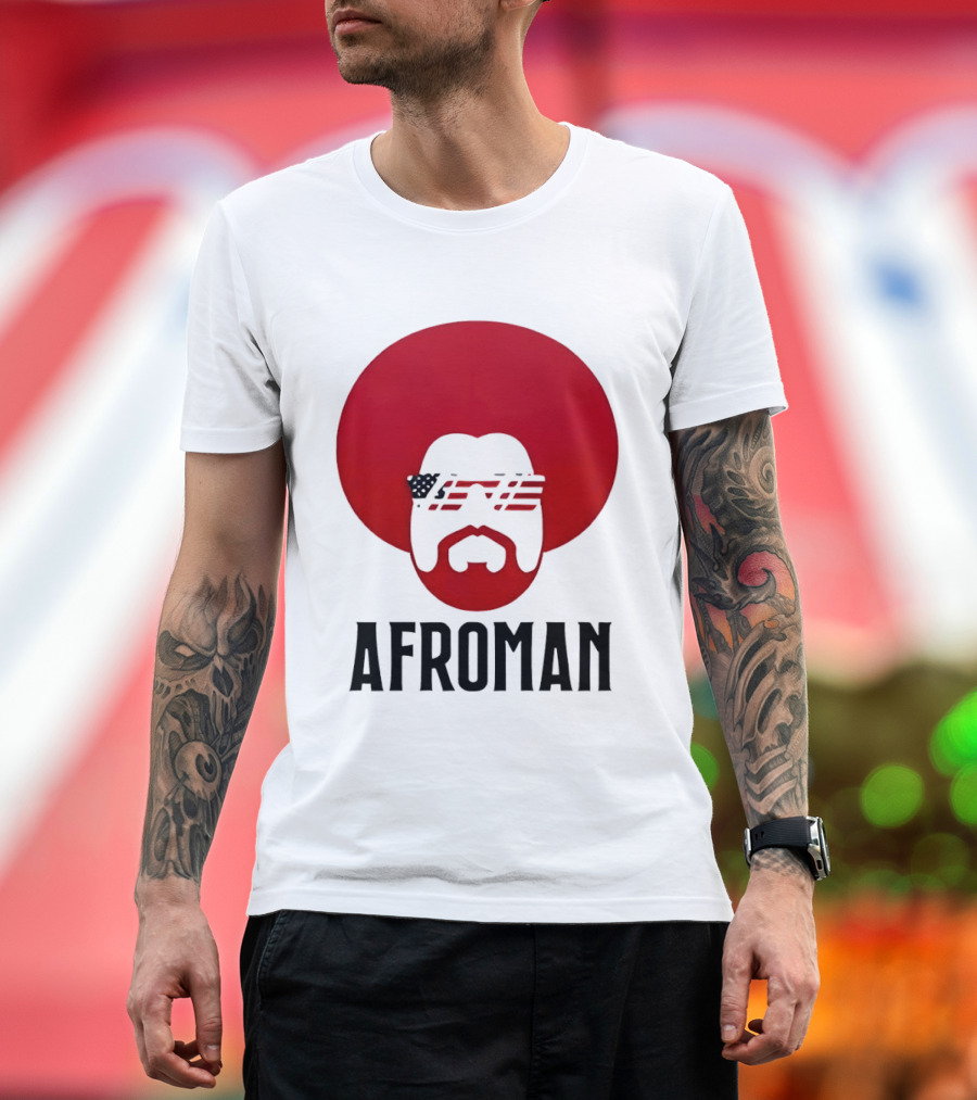 Afroman Justice For Lemon Pound Cake Red Afro Sunglasses T-Shirt