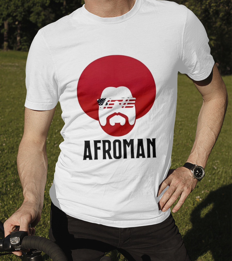 Afroman Justice For Lemon Pound Cake Red Afro Sunglasses T-Shirt