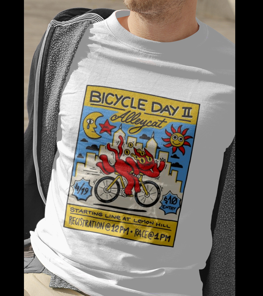 Bicycle Day II Alleycat Race Lemon Hill 4/19 Registration 12 PM Race 1 PM T-Shirt