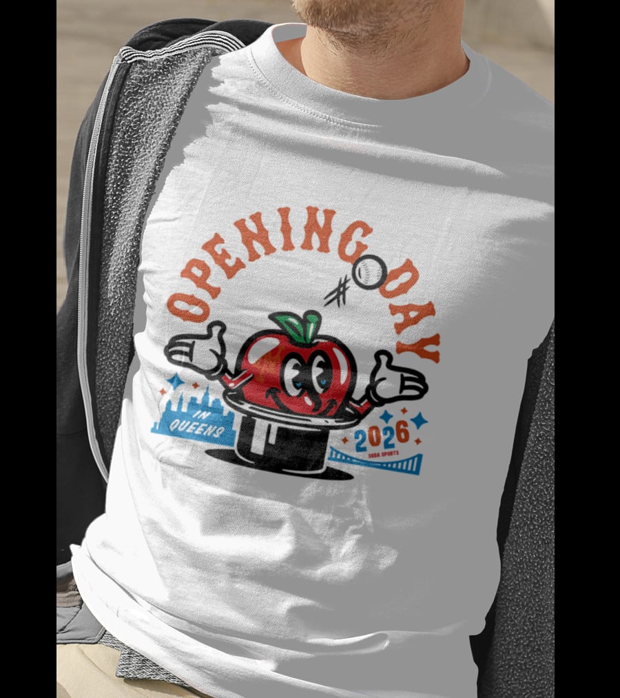 New York Mets Opening Day 2026 Queens Baseball T-Shirt