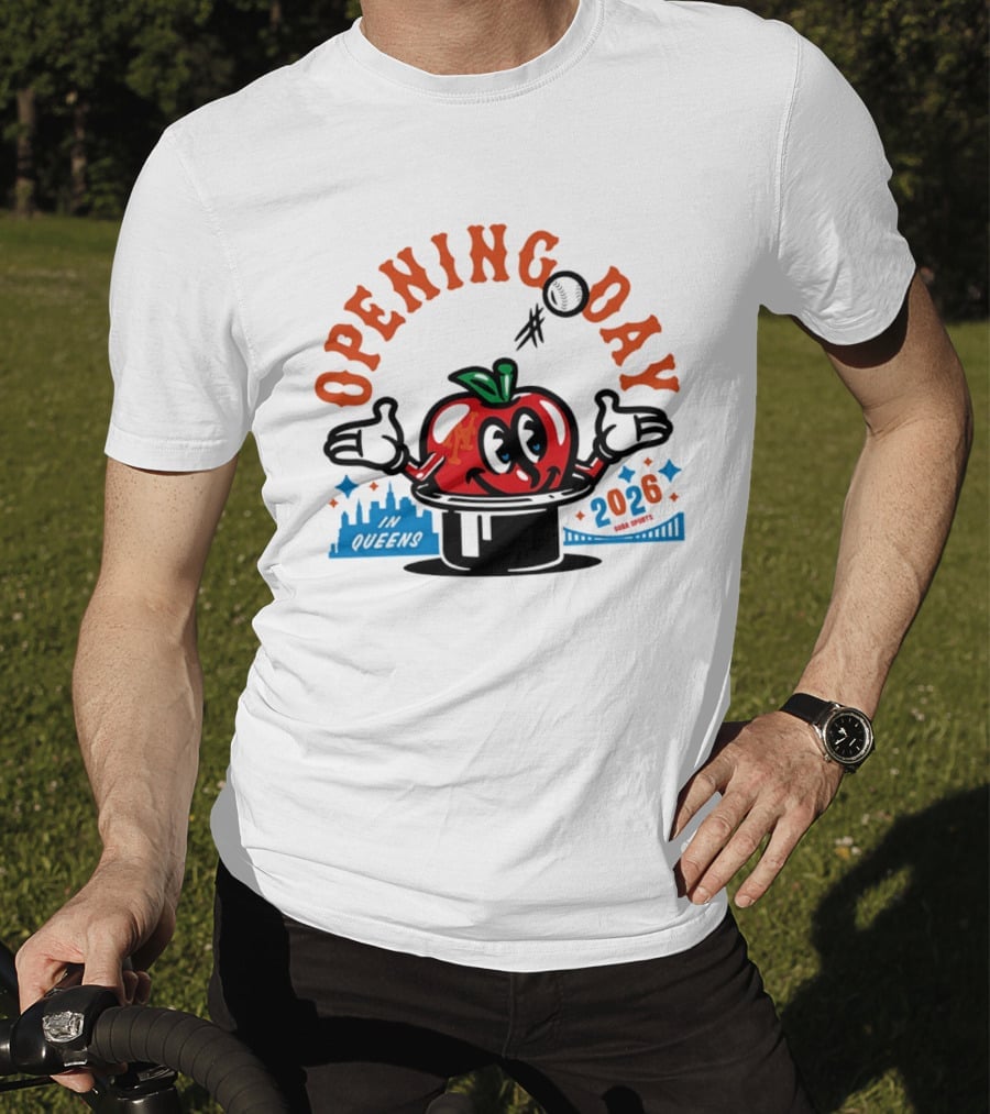New York Mets Opening Day 2026 Queens Baseball T-Shirt