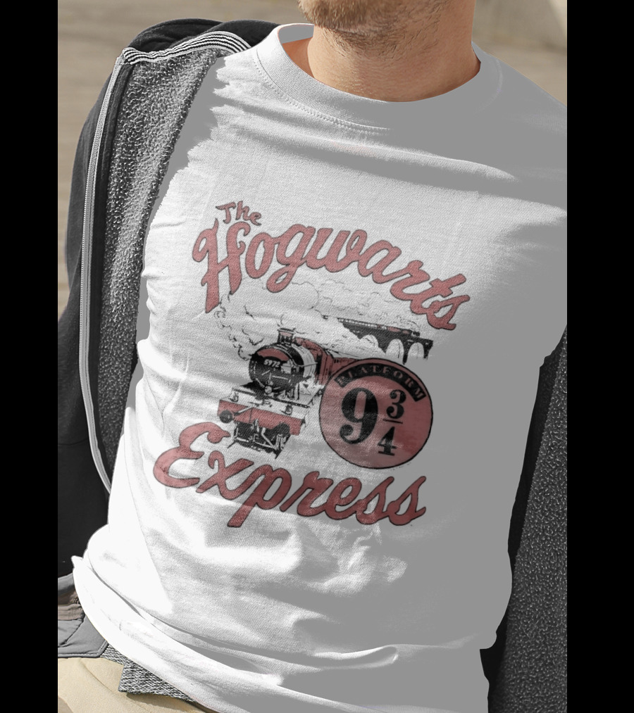 The Hogwarts Express Platform 9 3/4 Train With Smoke T-Shirt