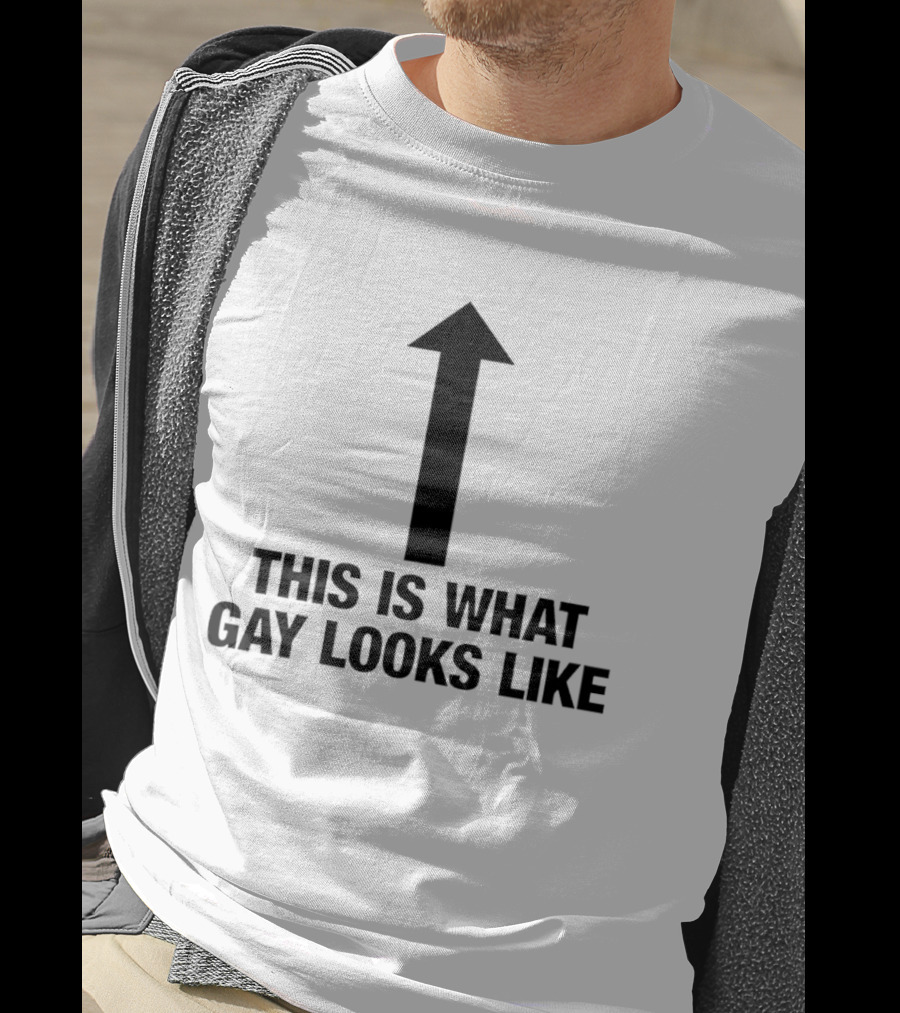 This Is What Gay Looks Like Arrow Symbol Pride T-Shirt