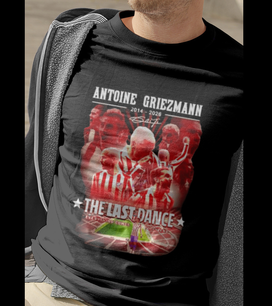 Antoine Griezmann Atlético Madrid The Last Dance 2014 2026 Everything Comes To An End T-Shirt