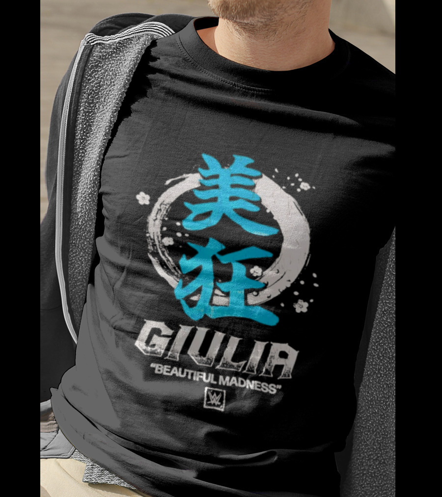 Giulia Beautiful Madness Kanji Brushstroke T-Shirt
