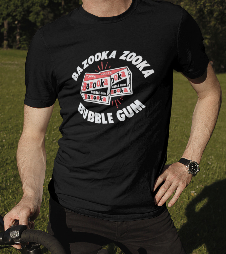 Bazooka Zooka Bubble Gum Vintage Topps T-Shirt