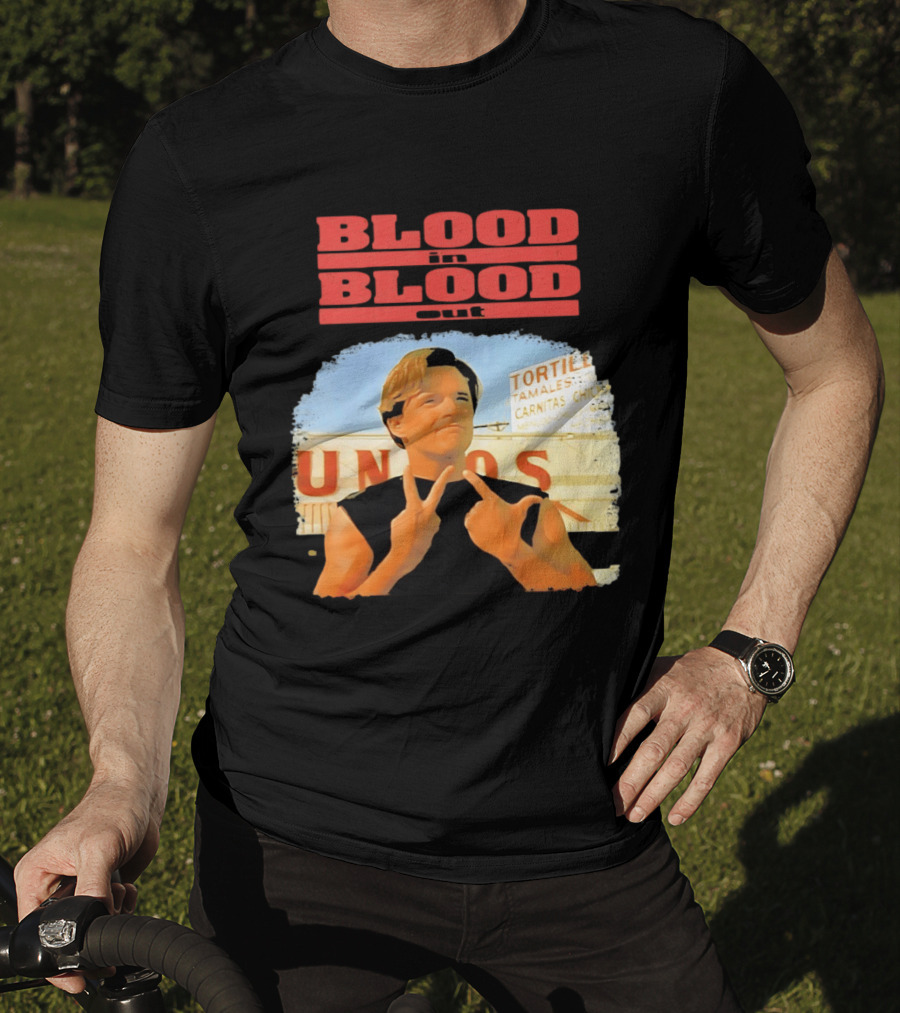 Blood In Blood Out Vatos Locos Image Tribute From Iconic Movie T-Shirt