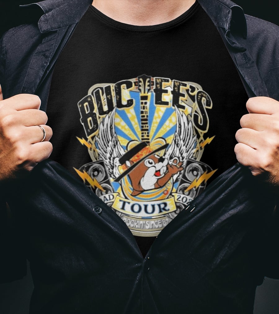 Buc Ee's Road Tour 2026 Rockin' Since 82 T-Shirt