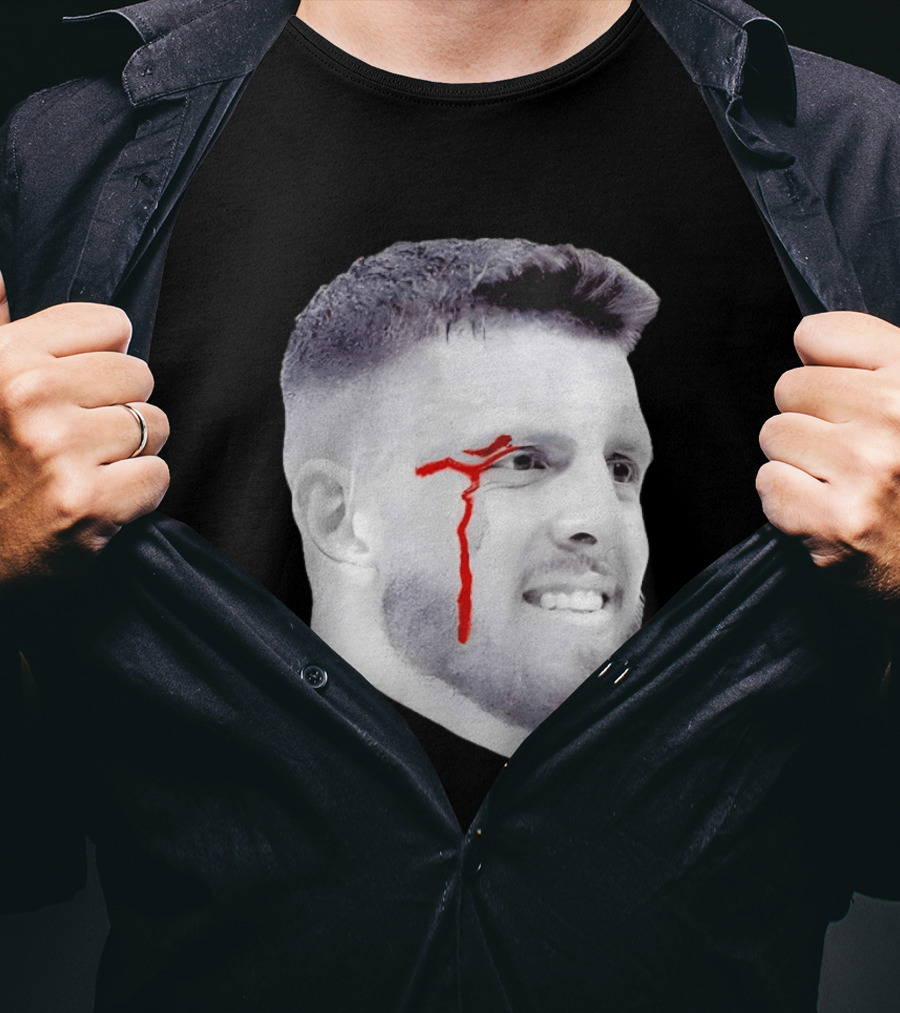 Isaiah Hartenstein IHart Bighead Bloody Face T-Shirt