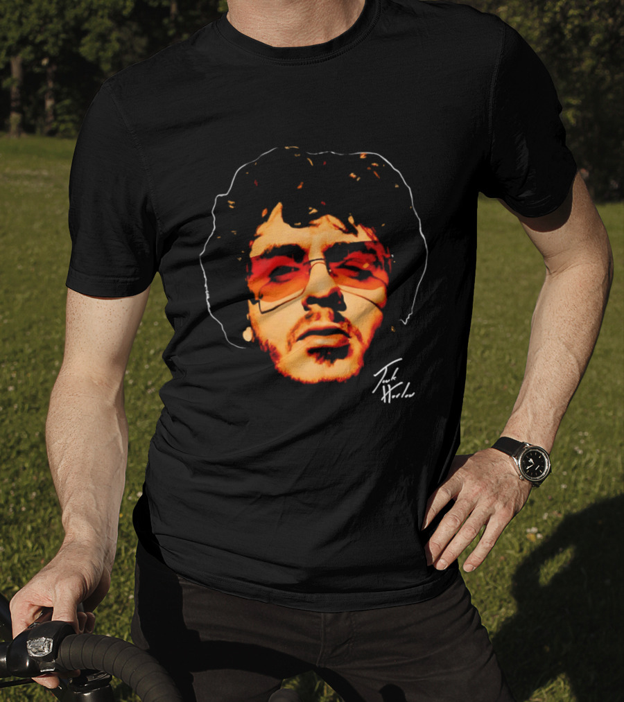 Jack Harlow Big Head Face Art With Signature T-Shirt