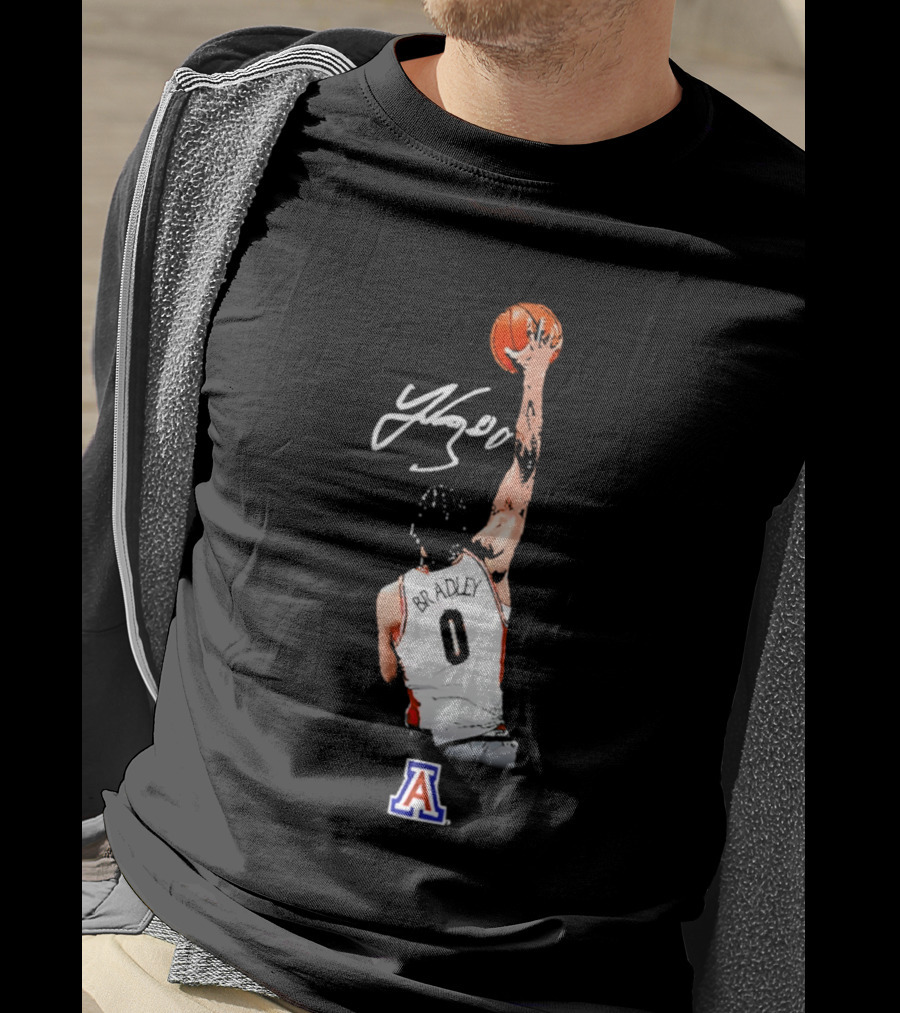 Jaden Bradley Dunk Arizona Wildcats Basketball March Madness 2026 T-Shirt