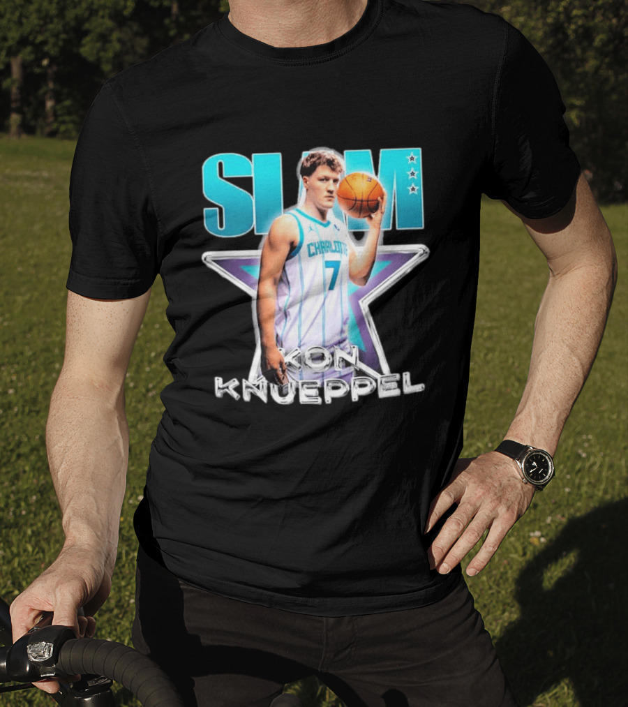 SLAM Magazine Cover April May 2026 Kon Knueppel Charlotte Basketball Issue 261 T-Shirt
