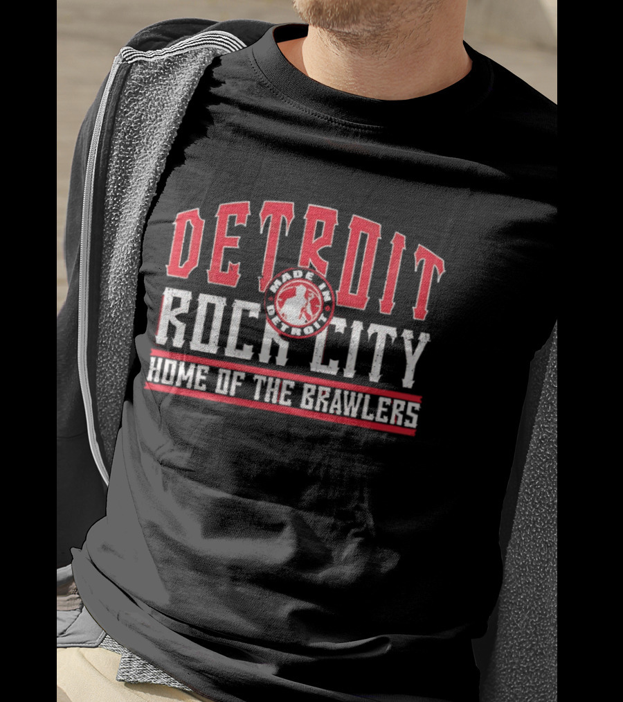 Detroit Rock City Home Of The Brawlers T-Shirt