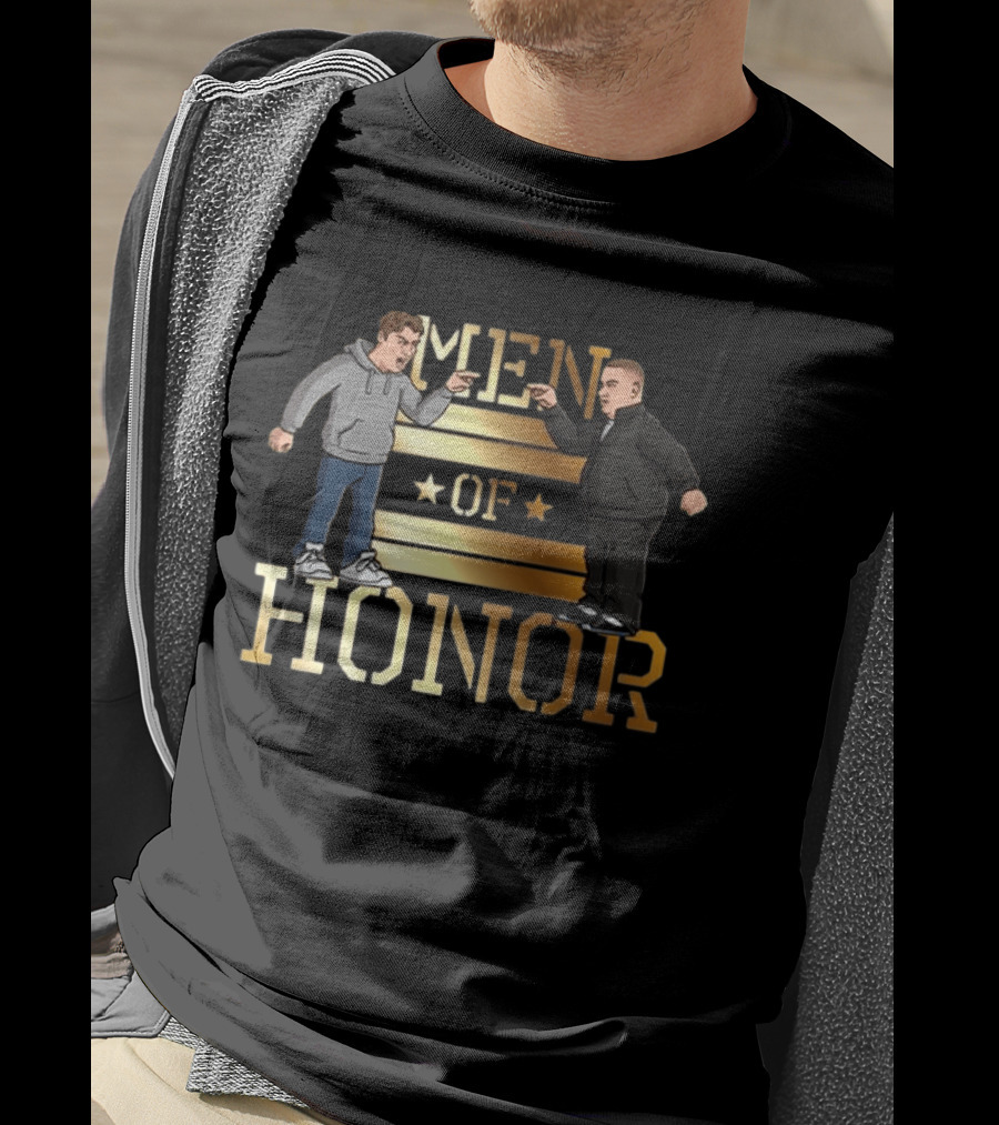 Rico Bosco Jeff Nadu Men Of Honor Confrontation Scene T-Shirt