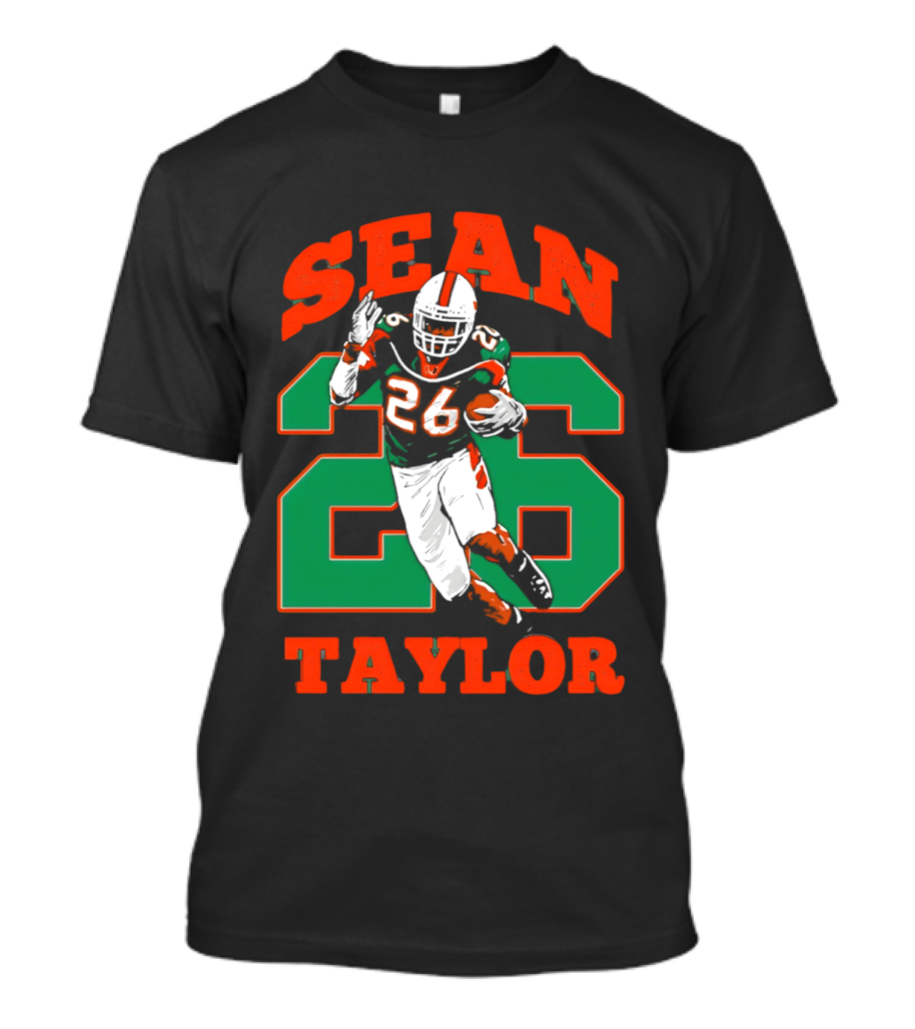 Sean Taylor 26 Miami Hurricanes Football Legend T-Shirt