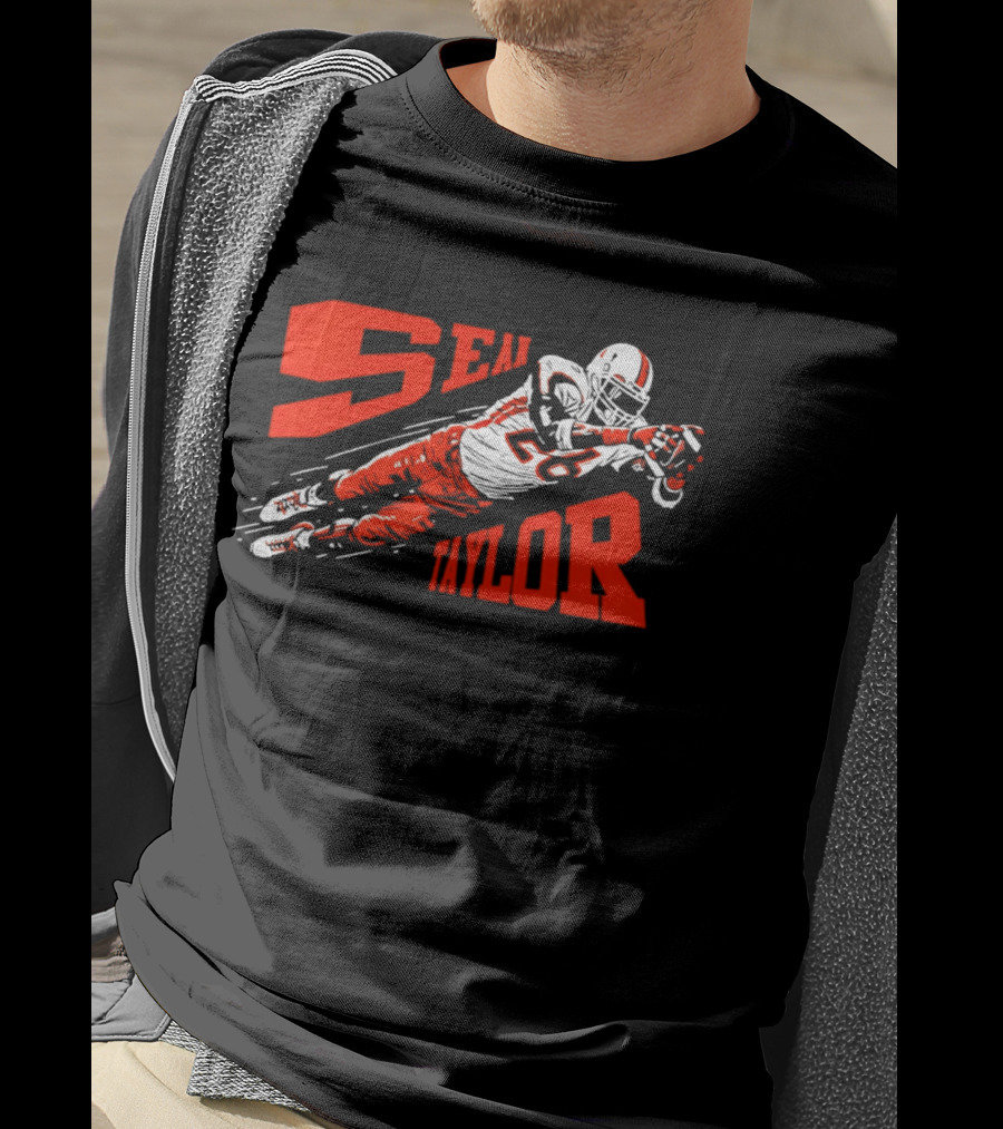 Sean Taylor ST26 Miami Hurricanes Superman Football Player T-Shirt