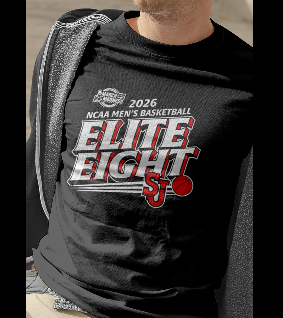 2026 NCAA Men's Basketball Elite Eight SJU T-Shirt