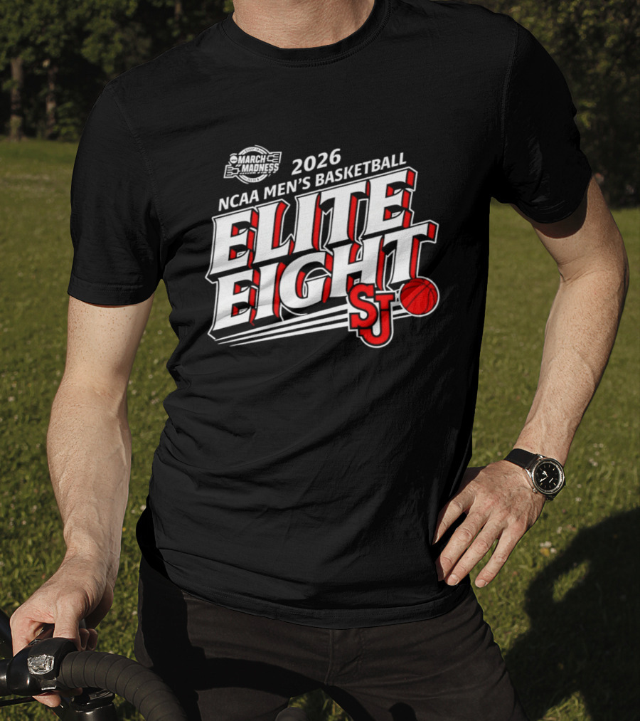 2026 NCAA Men's Basketball Elite Eight SJU T-Shirt