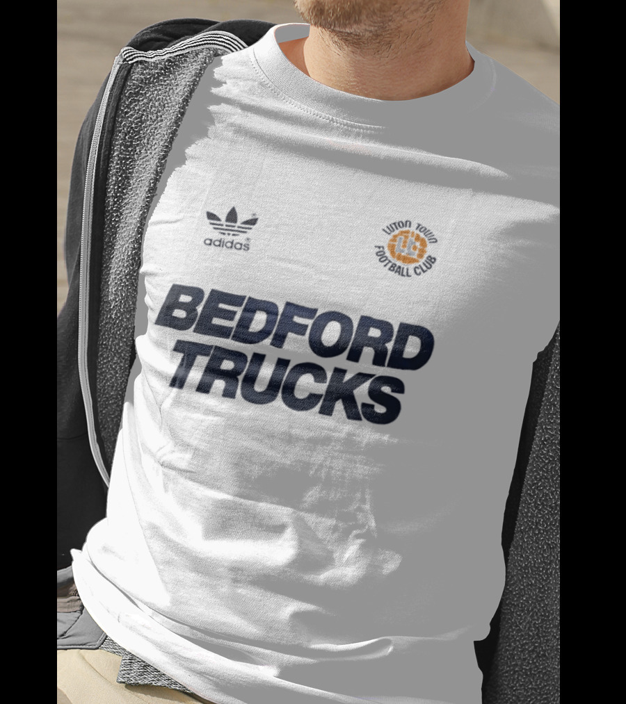 Adidas Bedford Trucks Luton Town Football Club T-Shirt