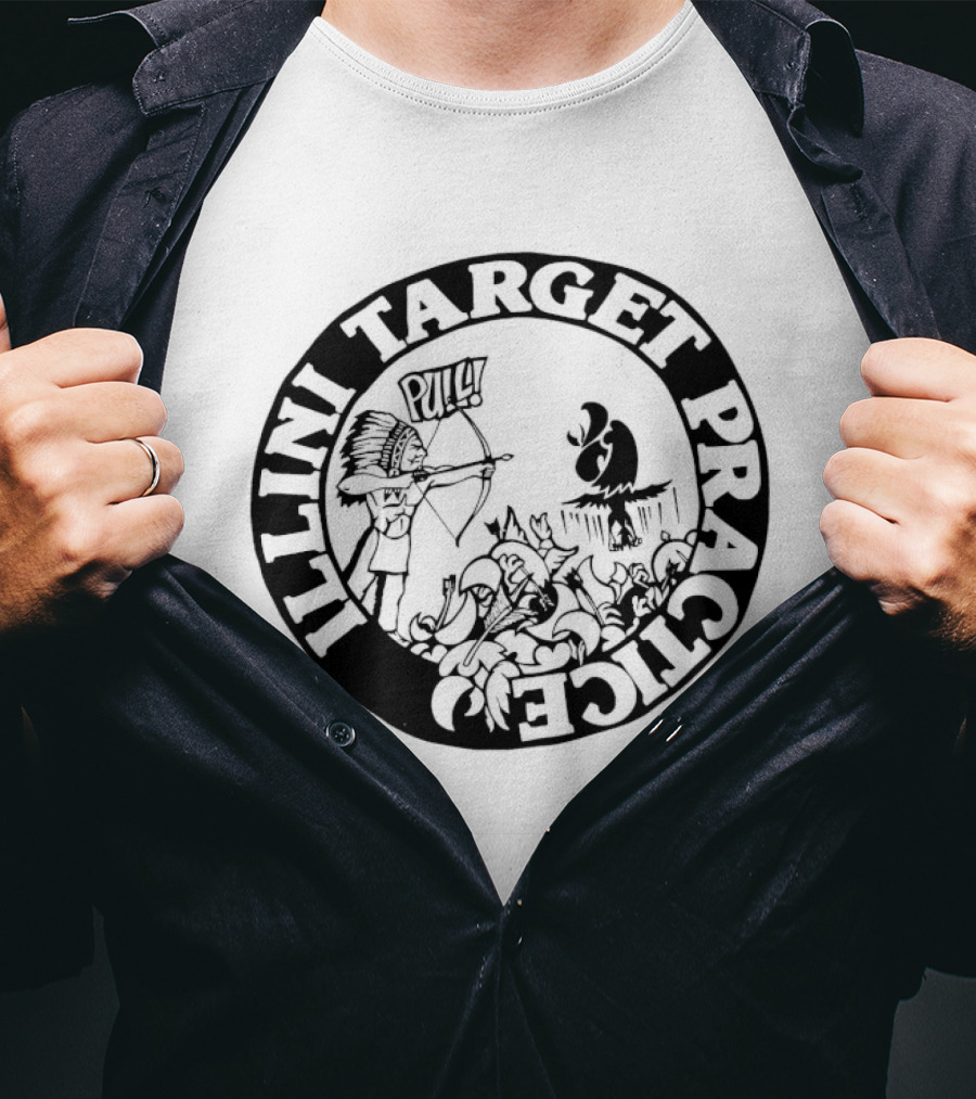 Illini Target Practice Warrior Archer T-Shirt