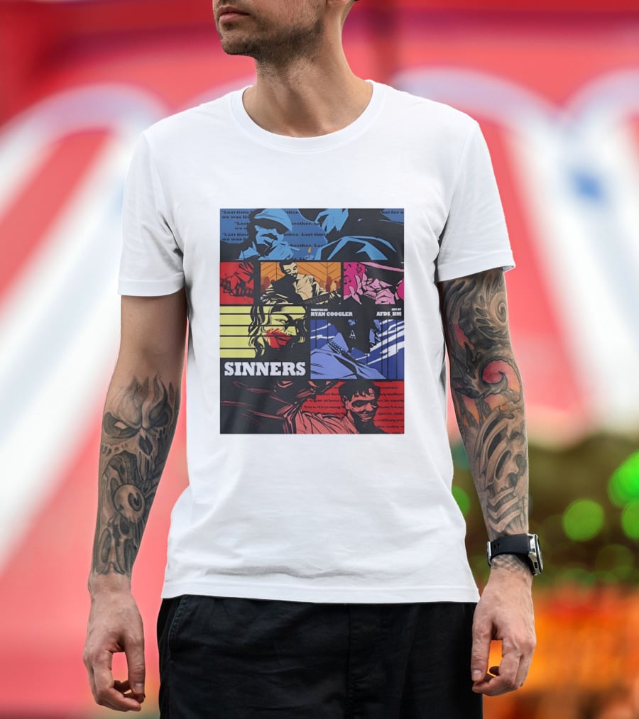 Sinners Ryan Coogler Cowboy Bebop Art by AFS BM T-Shirt