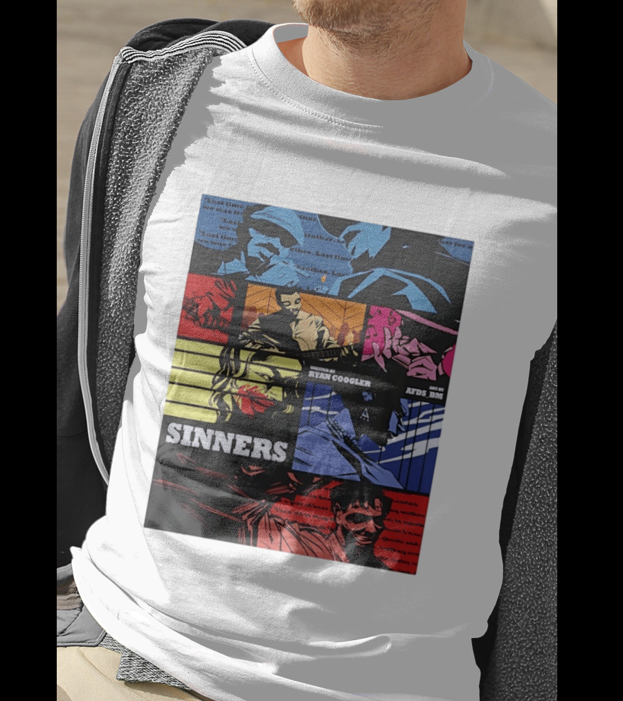 Sinners Ryan Coogler Cowboy Bebop Art By AFS BM T-Shirt