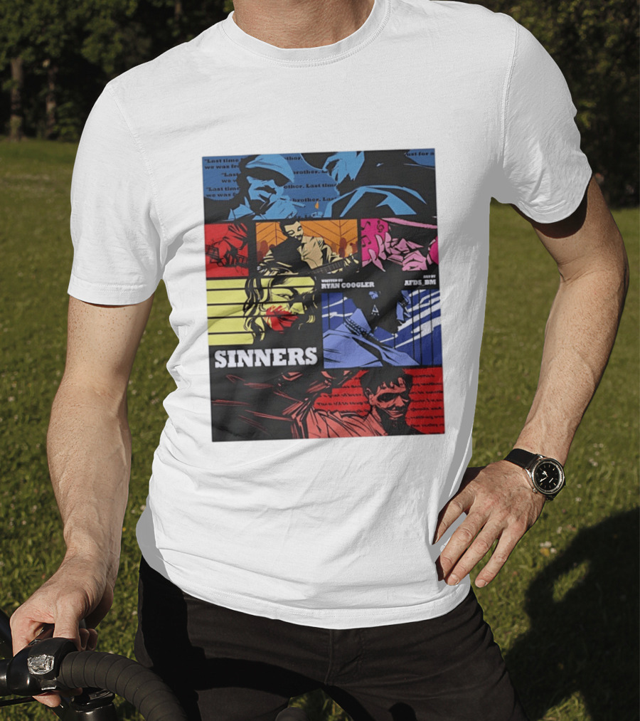 Sinners Ryan Coogler Cowboy Bebop Art By AFS BM T-Shirt