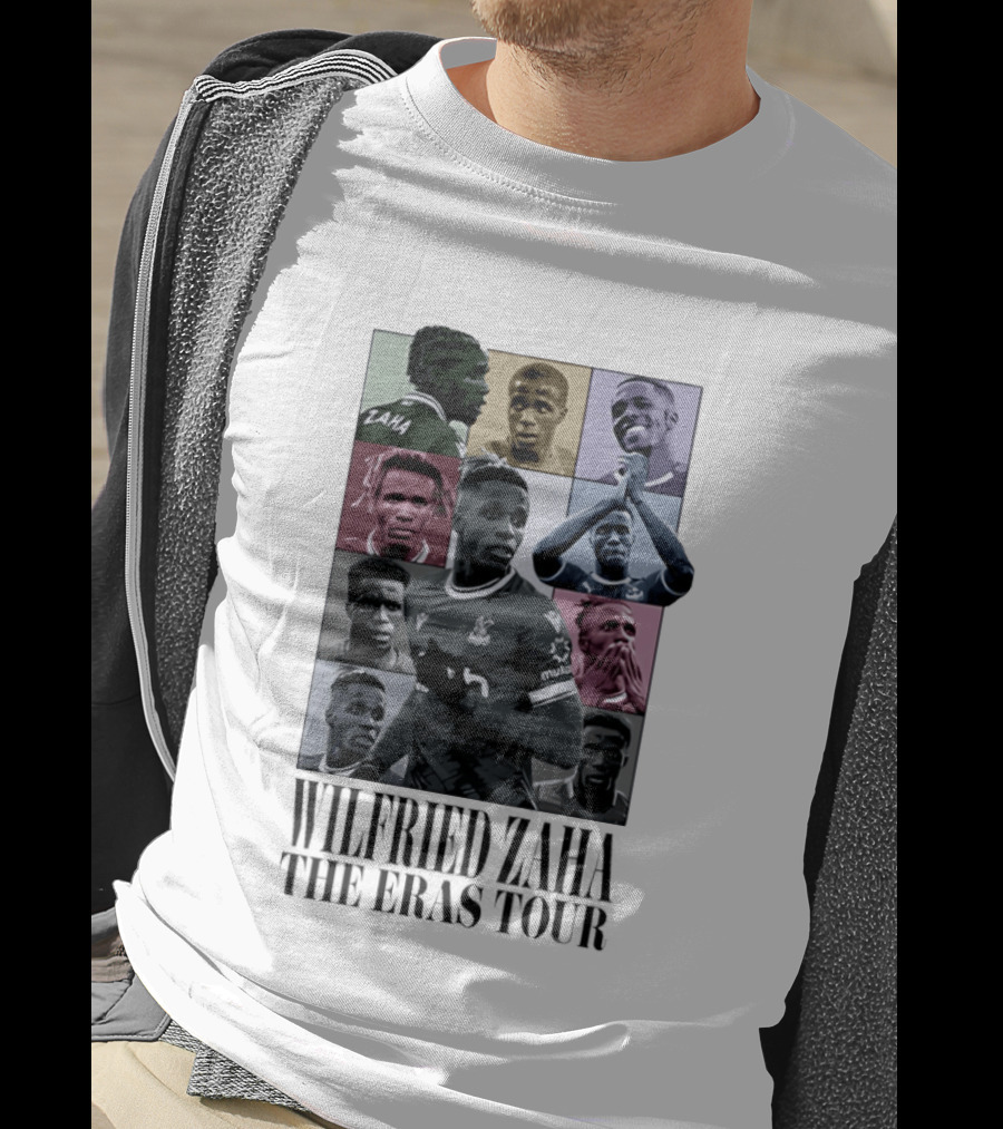 Wilfried Zaha The Eras Tour Soccer Montage T-Shirt