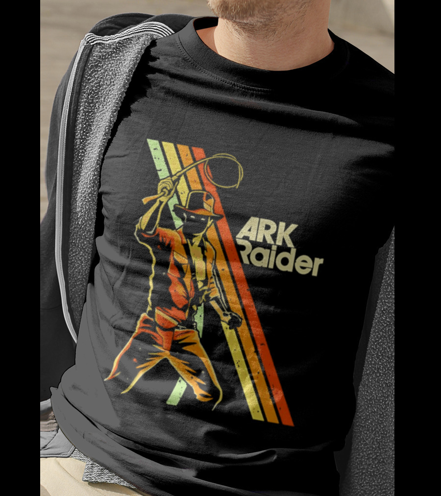 Indiana Jones Ark Raider Retro Whip Adventure T-Shirt