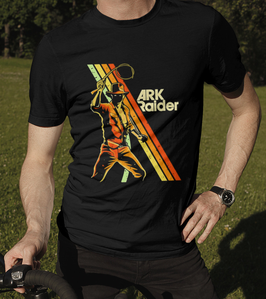 Indiana Jones Ark Raider Retro Whip Adventure T-Shirt