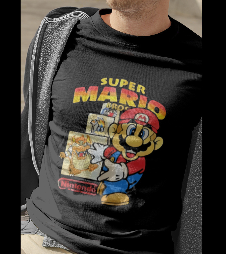 Super Mario Bowser Challenge Pixel Adventures T-Shirt