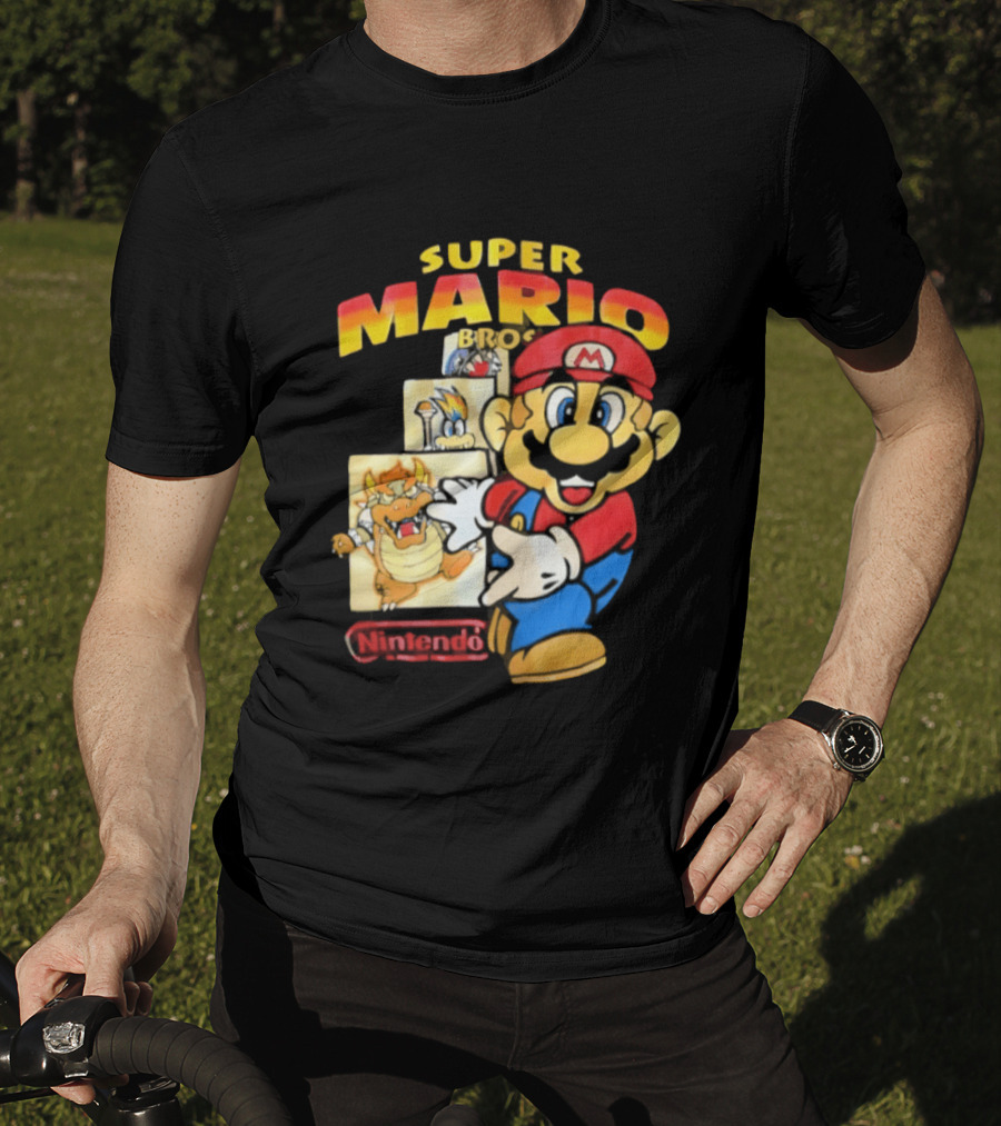 Super Mario Bowser Challenge Pixel Adventures T-Shirt