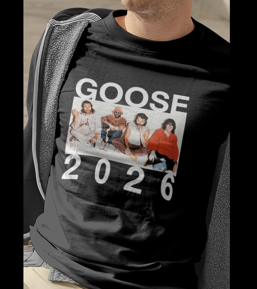 GOOSE An Evening With Goose 2026 Tour Schedule T-Shirt
