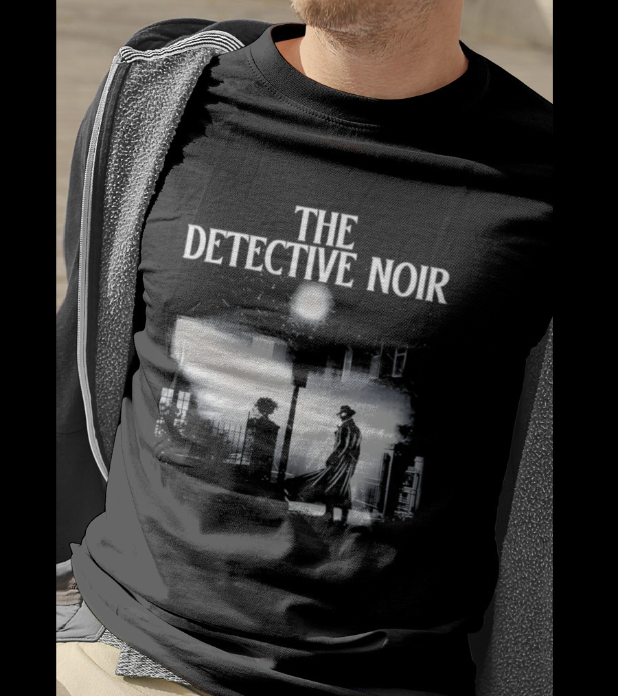 Spider Man Noir The Detective Noir Film Vintage Urban Scene T-Shirt