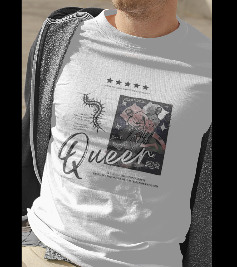 Queer D'une Richesse Enivrante Et Intense Luca Guadagnino Movie Based On Novel By Williams Burroughs T-Shirt