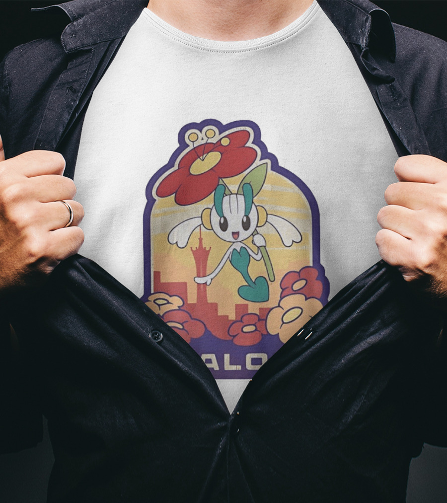 Floette Kalos City Skyline Explore T-Shirt