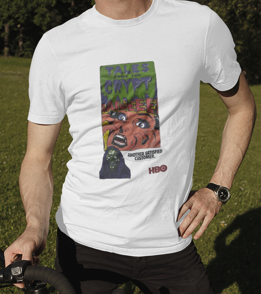 Tales From The Crypt Aaileee Another Satisfied Customer HBO T-Shirt
