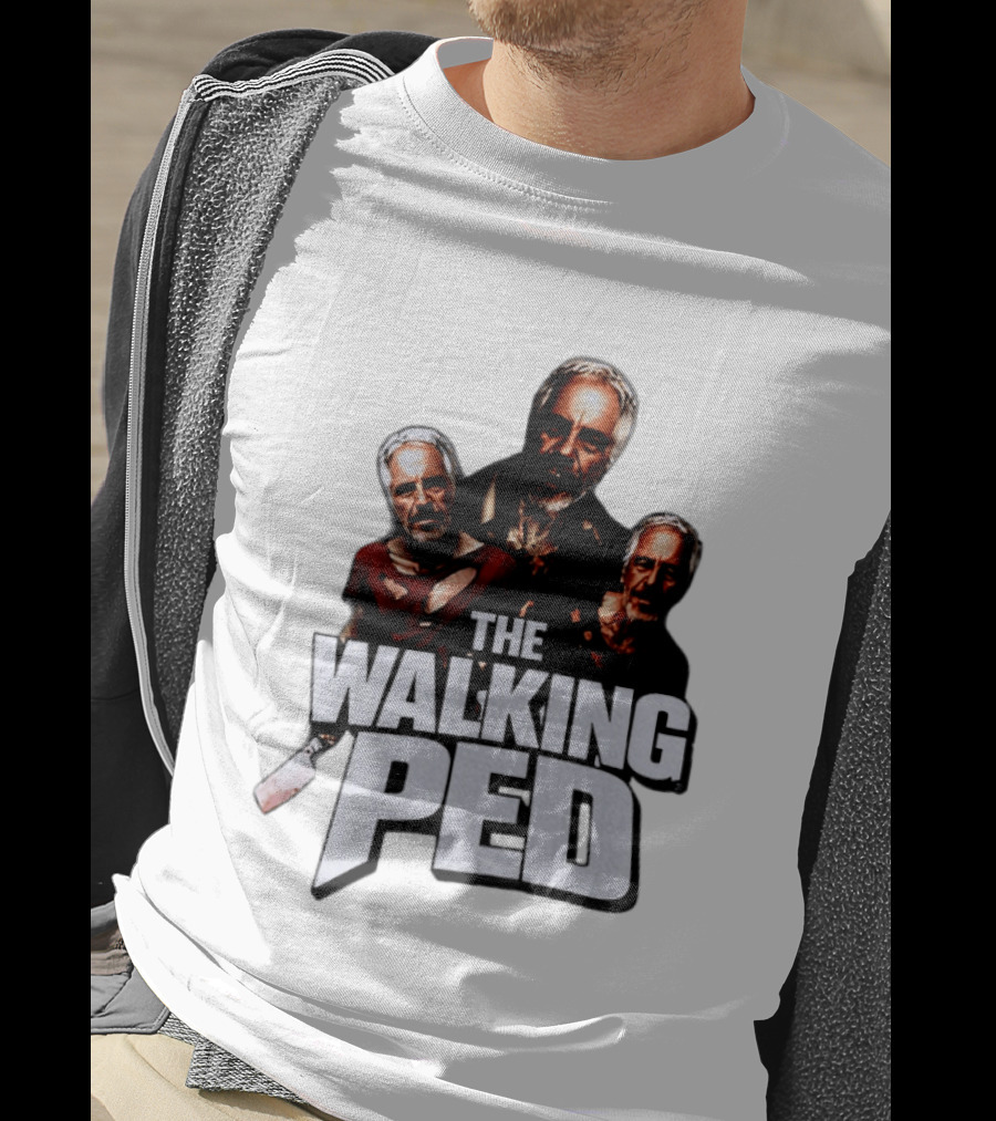 The Walking Ped Jeffrey Parody Horror T-Shirt