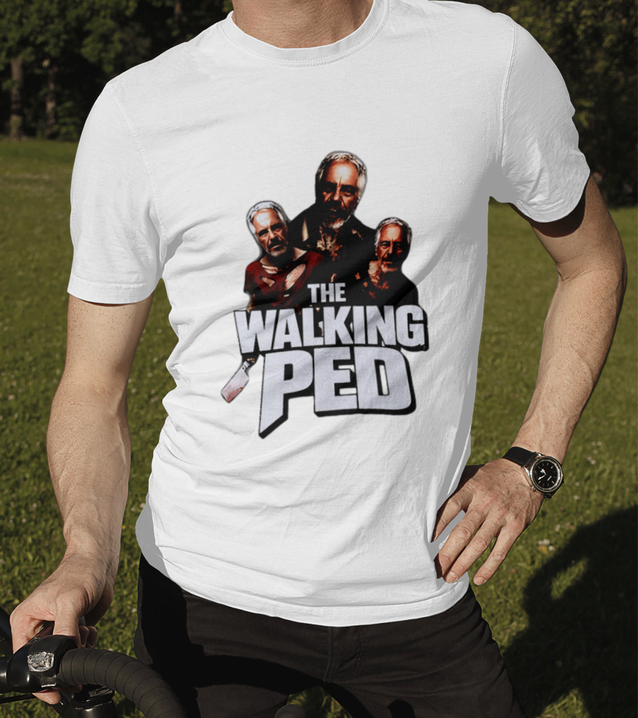 The Walking Ped Jeffrey Parody Horror T-Shirt