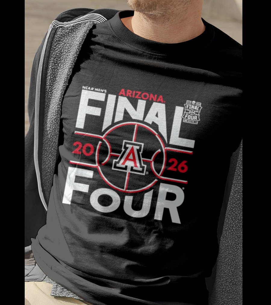 NCAA Men's Arizona Final Four 2026 March Madness T-Shirt