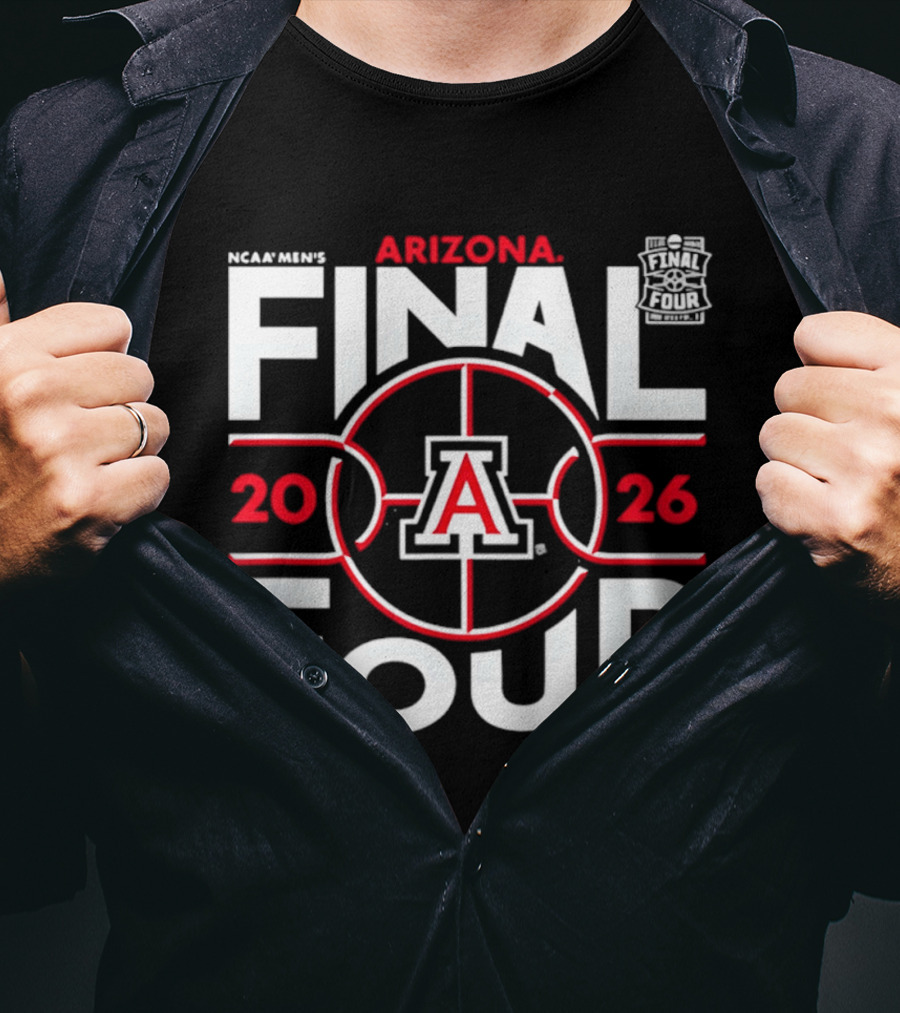 NCAA Men's Arizona Final Four 2026 March Madness T-Shirt