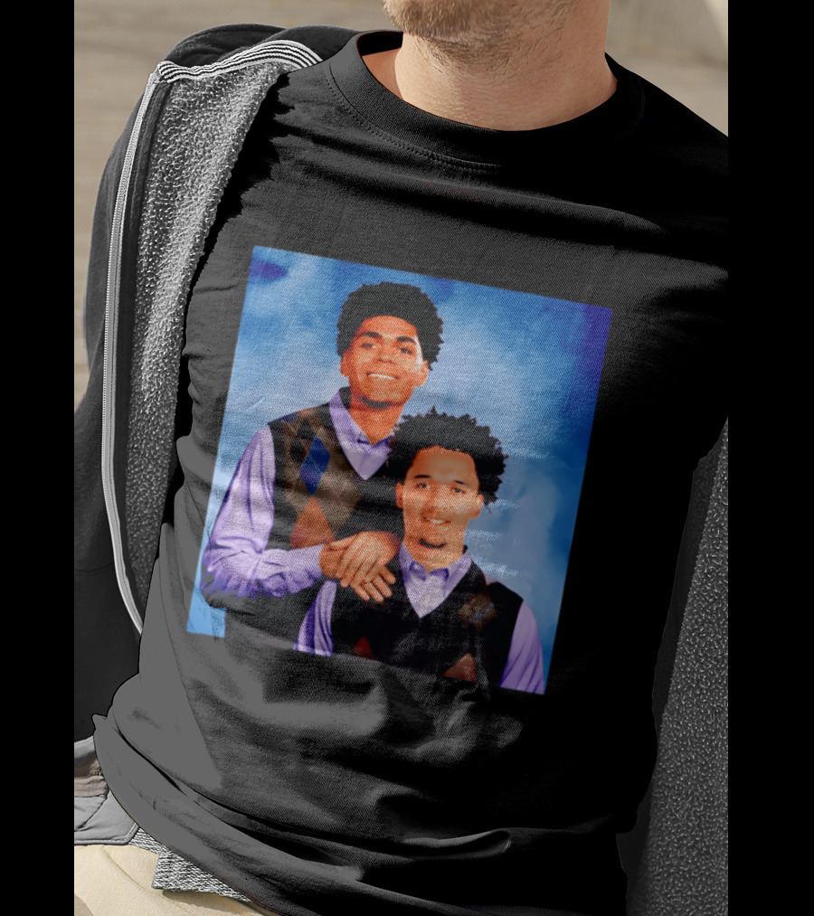 Arizona Wildcats Stars Koa Peat Brayden Burries Step Brother Argyle Vests T-Shirt