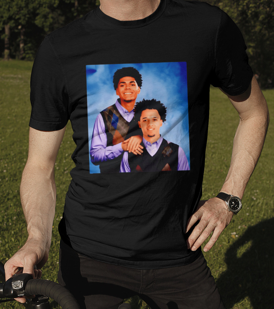 Arizona Wildcats Stars Koa Peat Brayden Burries Step Brother Argyle Vests T-Shirt