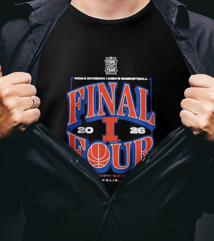 NCAA Division I Men's Basketball 2026 Final Four Indianapolis Indiana T-Shirt