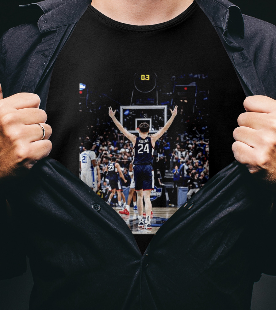 Braylon Mullins UConn Huskies Victory Over Duke Blue Devils Basketball March Madness 2026 T-Shirt