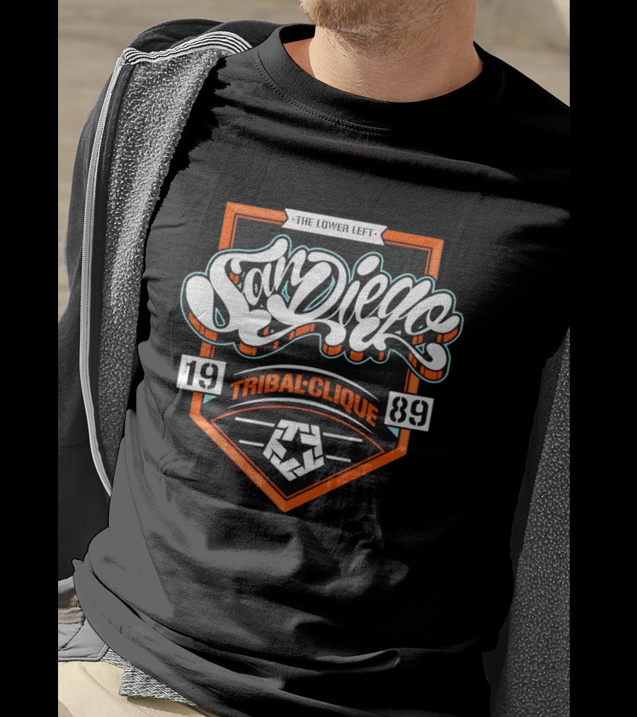 San Diego Tribal Clique 1989 The Lower Left T-Shirt