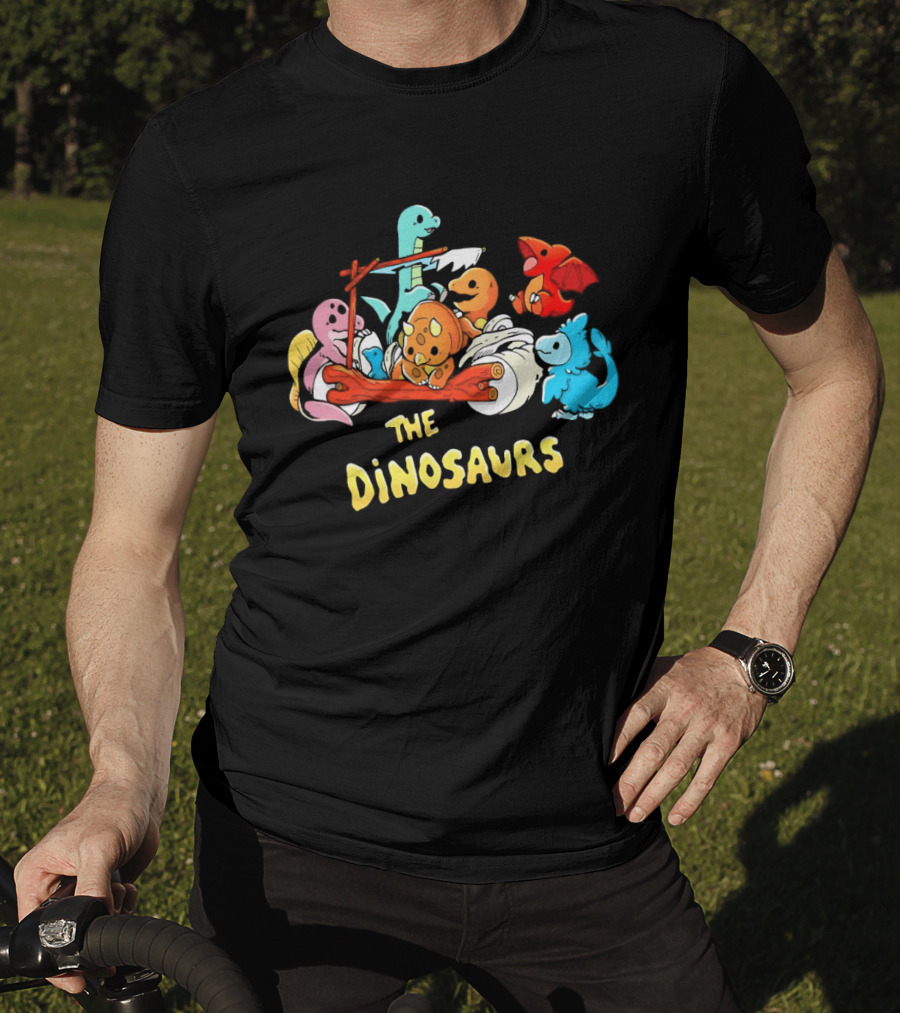 The Dinosaurs X The Flintstones Cartoon T-Shirt
